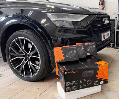 Апгрейд штатного автозвука Audi Q8